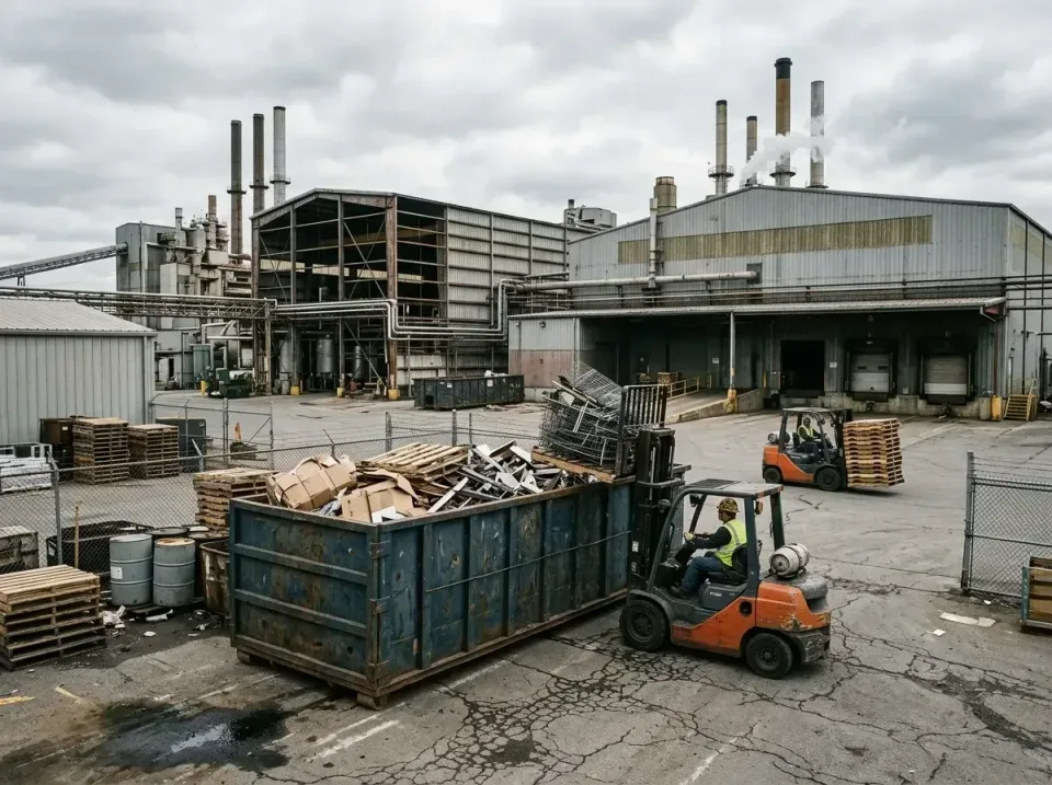industrial-factory-scrap-conta-003 — frequently asked questions, Cheap Roll-off Dumpster Rentals in West Perrine, FL